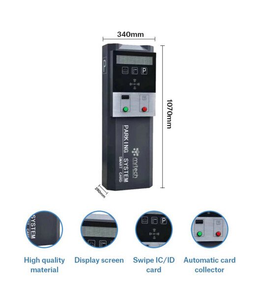 Car Parking and Toll Plaza Ticket Dispenser Machine