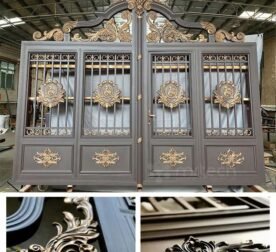 Customized Entrance Door Double Swing Mian Gate