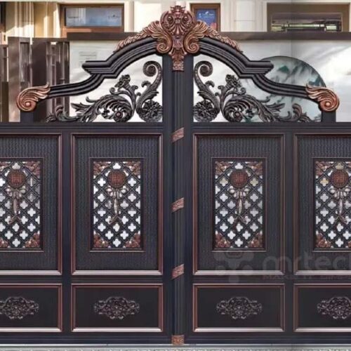 Customized Entrance Door Double Swing Mian GateCustomized Entrance Door Double Swing Mian Gate
