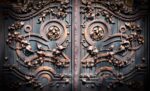 Decorative Galvanized Wrought Iron Security Gates