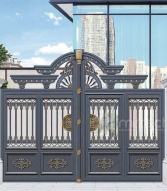 Decorative Superior Quality Metal Aluminum Gates For Houses