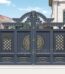 European Style Electric Garden Cast Aluminium Gates