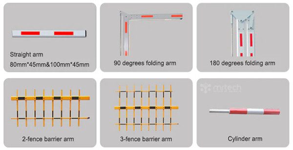 Industrial Boom Barrier Enhancing the Entrance Security option Arm type