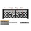 Latest Industrial MS Steel Main Gate