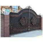 Latest Modern Wrought Iron Swing Gates for Residential