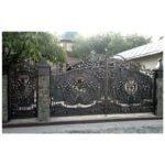 Latest Modern Wrought Iron Swing Gates for Residential