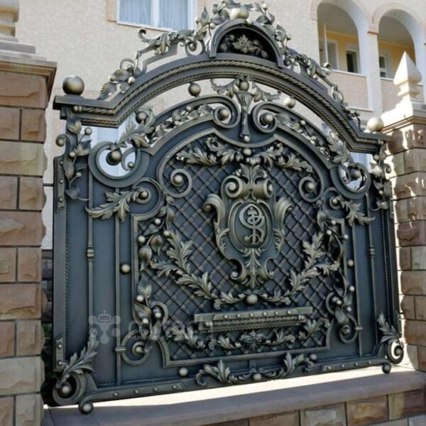 Luxury Customized Wrought Iron Security Main Gate