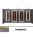 Modern Style HPL Sheet Gate Design