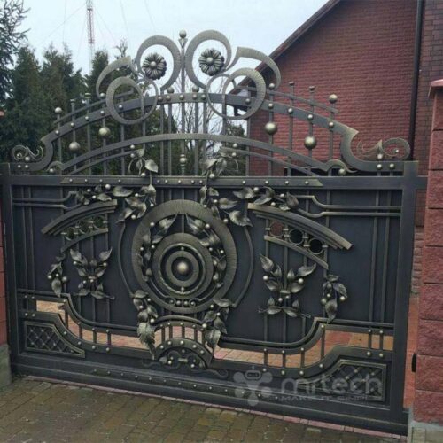 New Latest Wrought Iron Electric Sliding Gates