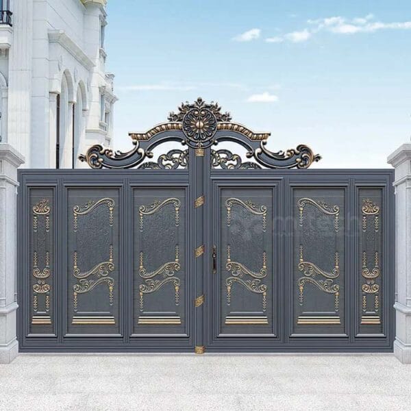 Outside Luxury Fancy Villas Aluminum Swing Gates