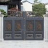 Top Level Modern Customized Aluminum Driveway Sliding Gate
