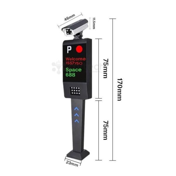 Vehicle Access System Number License Plate Boom Barrier Gate