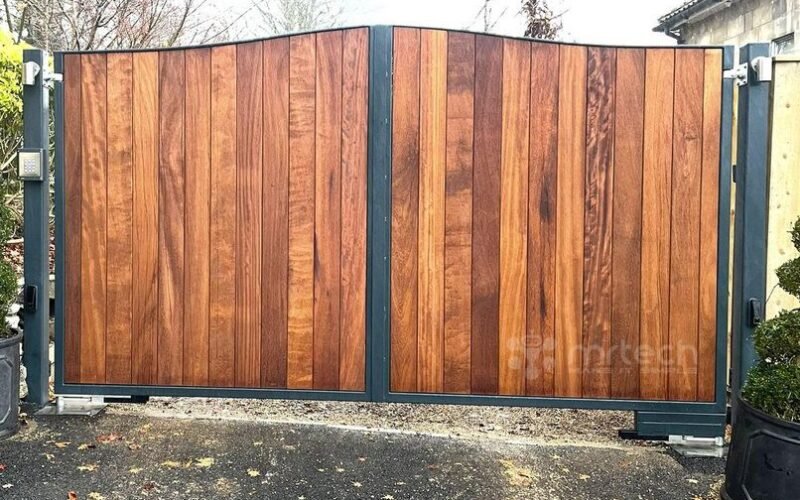 Wooden Mild Steel Swing and Sliding Gates