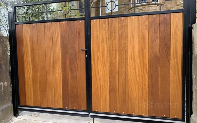 Wooden Mild Steel Swing and Sliding Gates
