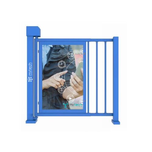 Customized DC Brushless Electronic Security Pedestrian Gate