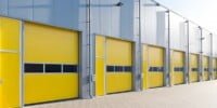high speed fabric roll up doors