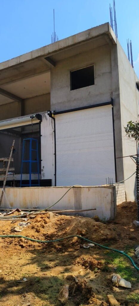 Motorized Remote Rolling Shutter