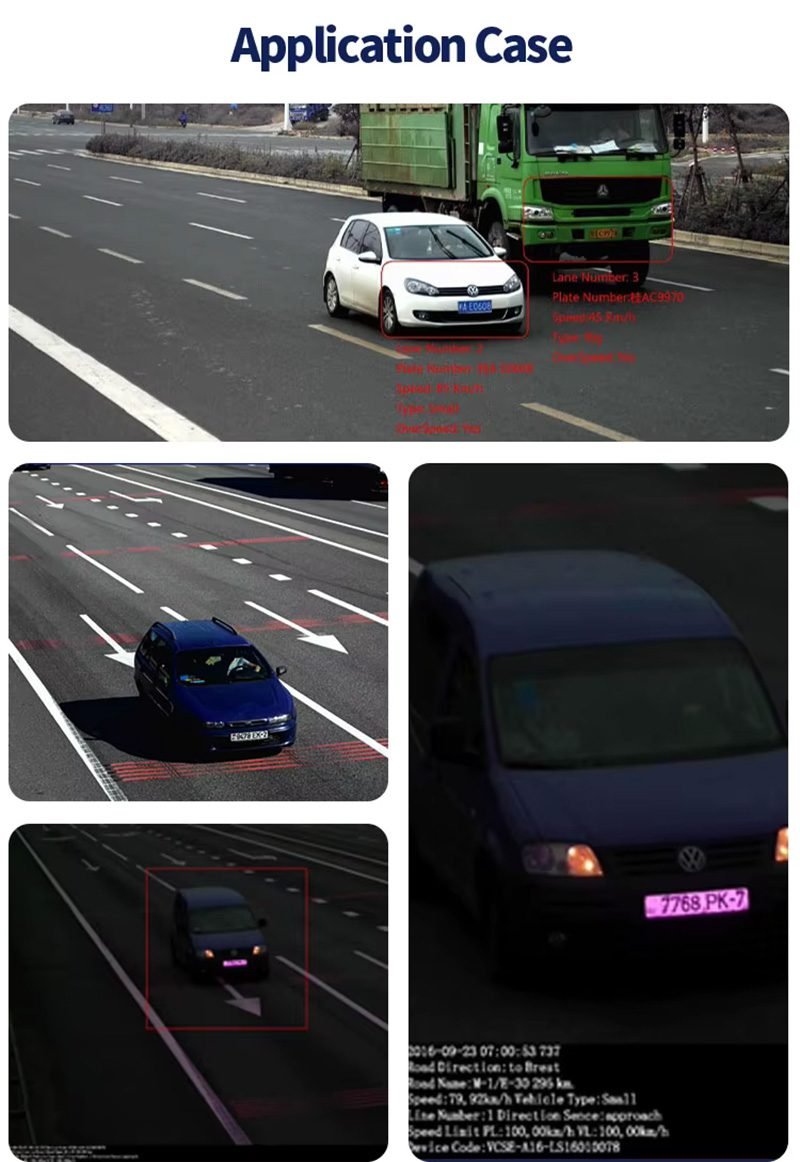 Vehicle Speed Detection Camera for Transportation System