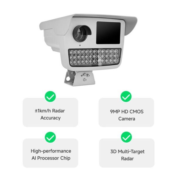 Vehicle Speed Detection Camera for Transportation System