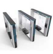 Anti-Crush Optical Face Recognition Speed Turnstiles Door