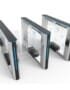 Anti-Crush Optical Face Recognition Speed Turnstiles Door