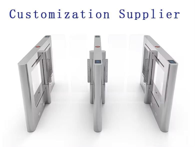 Best Automatic Access Control DC 36v Speed Turnstile Fiberglass Gate