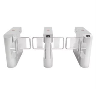Automatic Access Road Swing Barrier Gate For Supermarket Factory Metro Stations Schools Gym Entrance