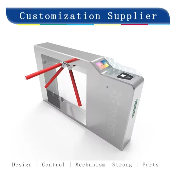 Best Quality Drop Arm Motorized Tripod Turnstiles