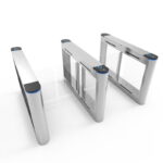 Brushless Motor Fast Speed Swing Gate Turnstile For Indoor Airport