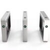 Electronic Brushless Motor RFID Swing Barrier Turnstile SS 304 Material