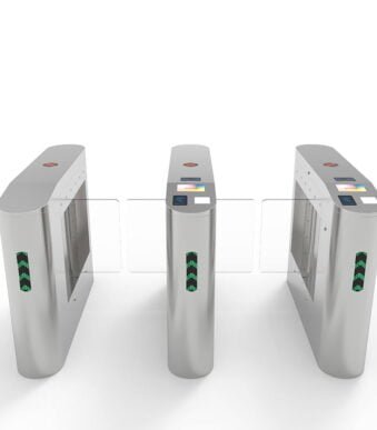 Entrance SS 304 Speed Gate Swing Barrier Turnstile Gate