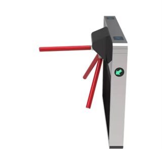 GYM Tripod Turnstile Gate for Biometrics Door Access QR Code