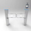 New Slim Barrier Gate ID Card Face Recognition Temperature