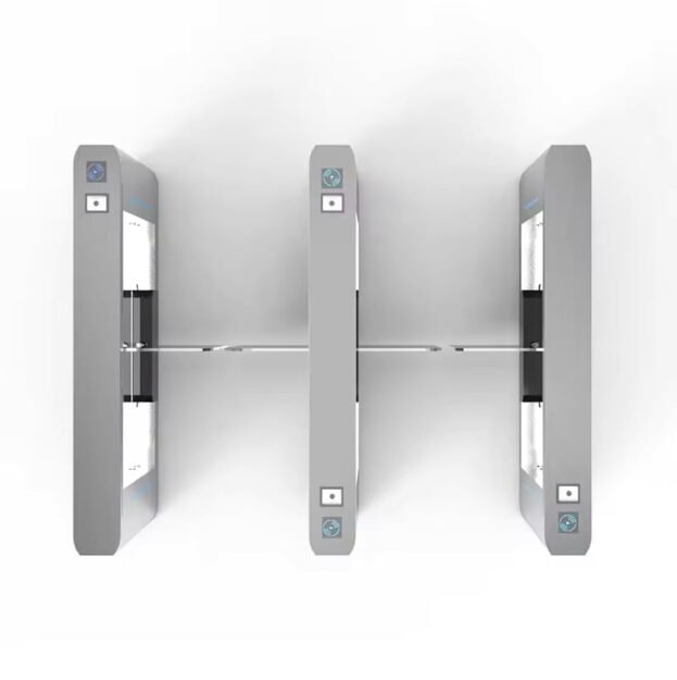 Public Building Entrance Automatic Swing Turnstiles Access Control System