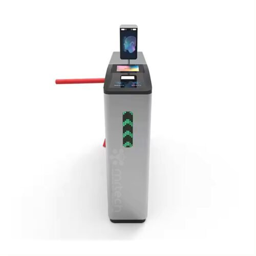 Electronics Tripod Turnstile for QR Scanner Face Recognition