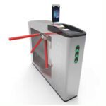 Electronics Tripod Turnstile for QR Scanner Face Recognition