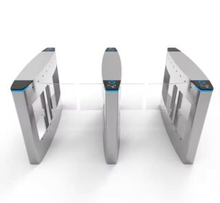 School, College, Effective Customized Swing Turnstile Gate With RFID Card Fingerprint
