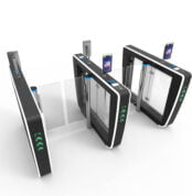 Security Entrance Staff and Visitors Pedestrian Speed Barrier Turnstile Gate