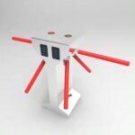 Security Tripod Turnstile Gate Facial Recognition Control
