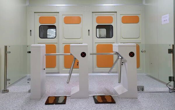 Security Tripod Turnstile Gate Facial Recognition Control