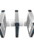 Security Turnstile Swing Barrier Gate QR Code RFID Card Reader