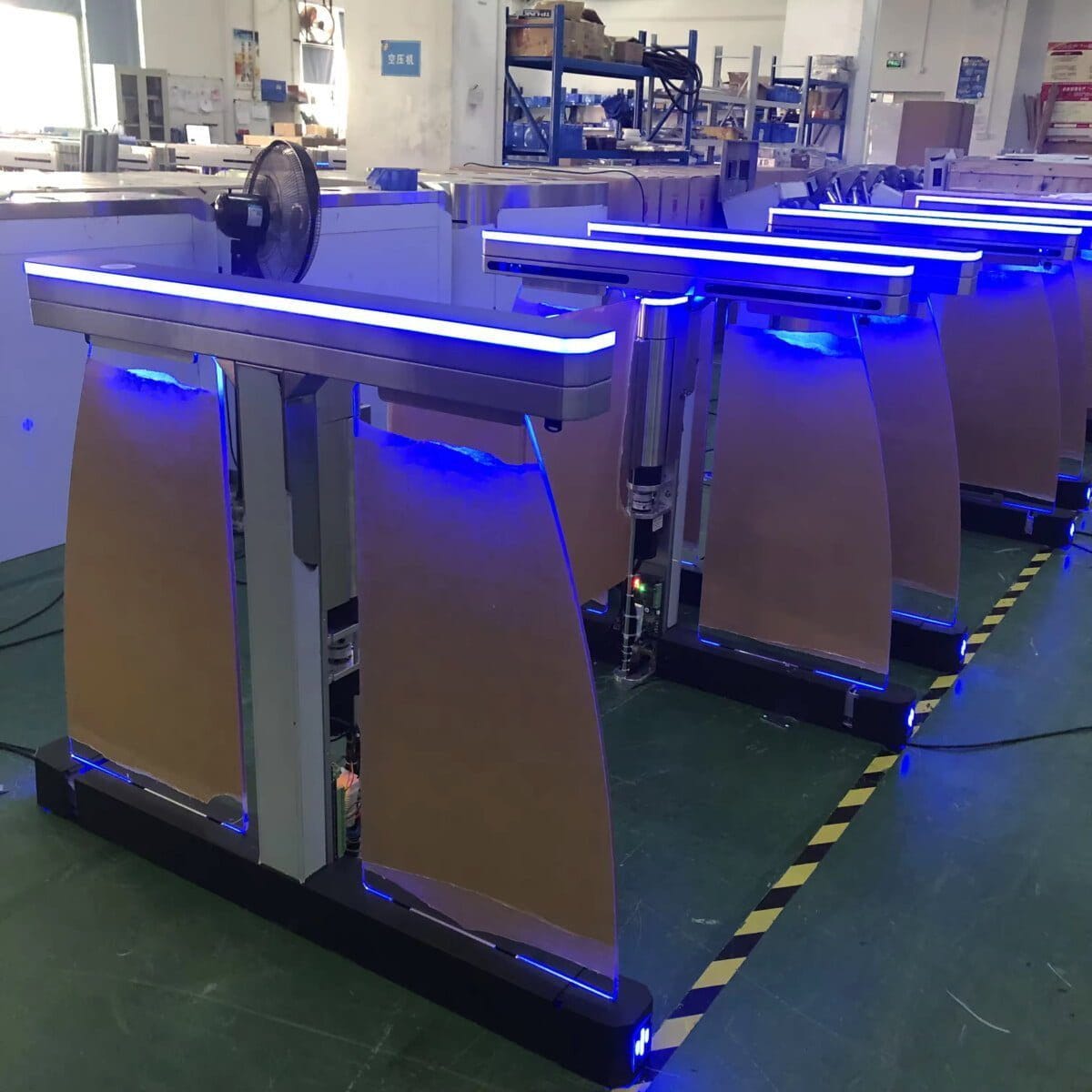 Servo Motor Speed Turnstile Gate  304 Stainless Steel Factory Price