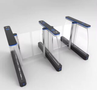 Servo Motor Speed Turnstile Gate  304 Stainless Steel Factory Price