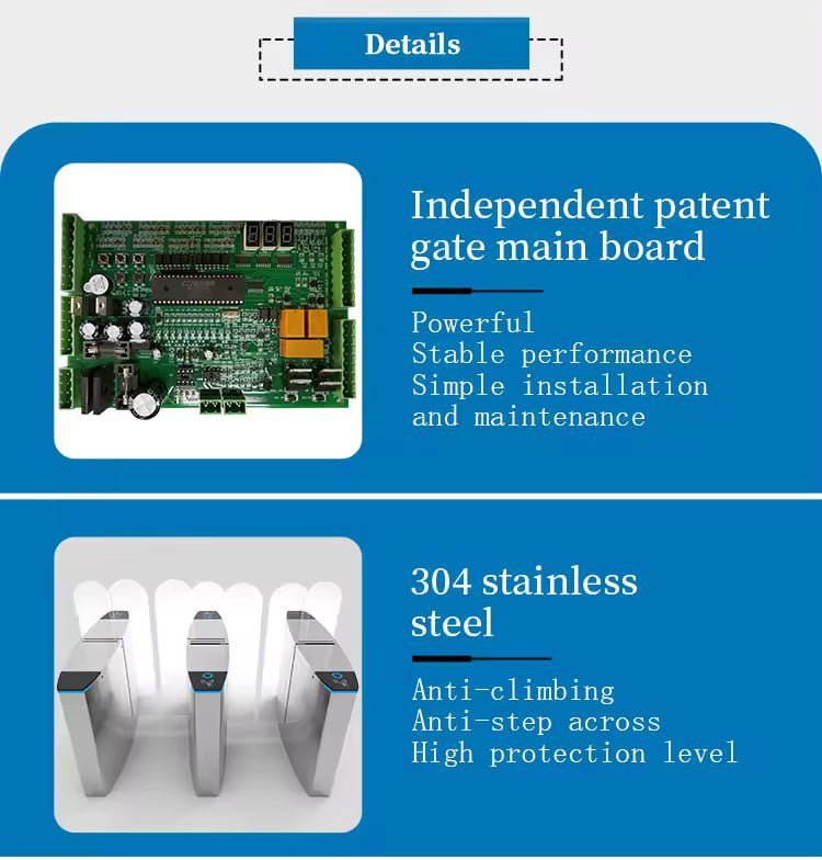 Sliding Turnstile Gate RFID Access Control System Price » Mr. Tech