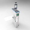 Small Removable Swing Barrier Facial Temperature Detector