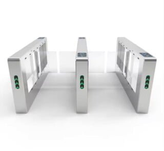 Smart Swing Gate Barriers Speed Turnstile Gate For Security