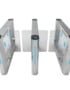 Speed Gate Custom Acrylic Arc-Shaped Metro Stations Swing Barrier