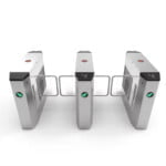 Swing Barrier Gate Access Control Turnstile Office Building Pedestr