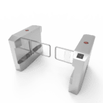 Waterproof Swing Turnstile RFID Card Bar Code Ticket Reader for Factory