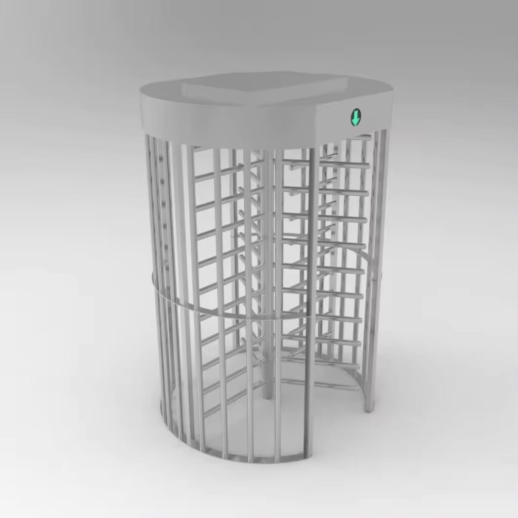 Biometric Access Control Full Height Turnstile Mechanism